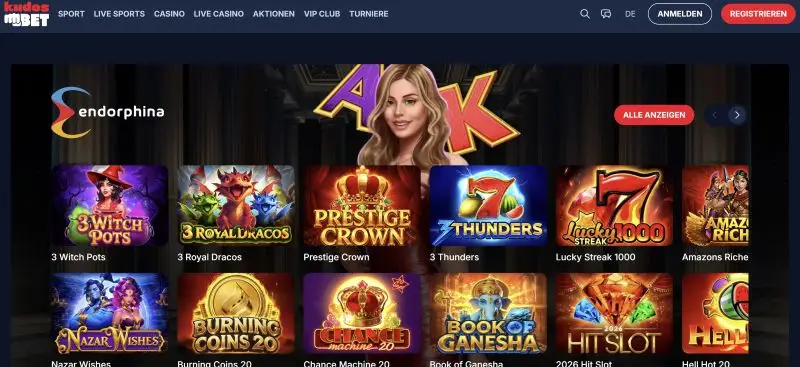 KudosBet Early Payout Funktion